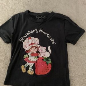 Strawberry shortcake crop top
